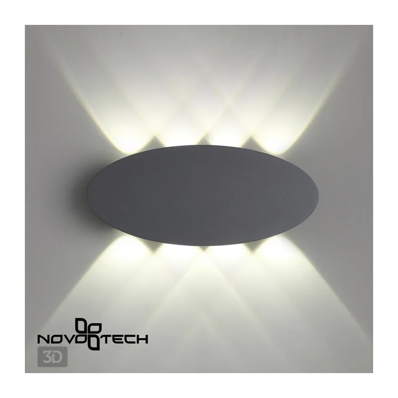 358564 STREET NT21 378 темно-серый Ландшафтный настенный светильник IP54 LED 4000K 8W 85-265V CALLE 3