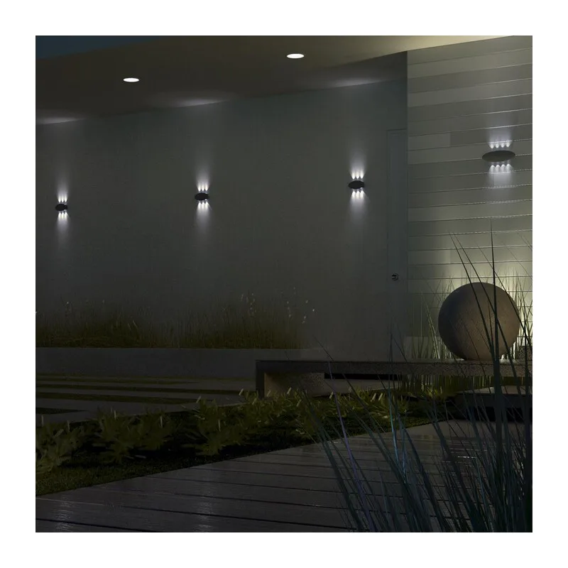 358564 STREET NT21 378 темно-серый Ландшафтный настенный светильник IP54 LED 4000K 8W 85-265V CALLE 2