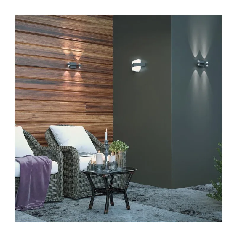 358574 STREET NT21 728 темно-серый Ландшафтный настенный светильник IP54 LED 4000K 12W 85-265V KAIMAS 2