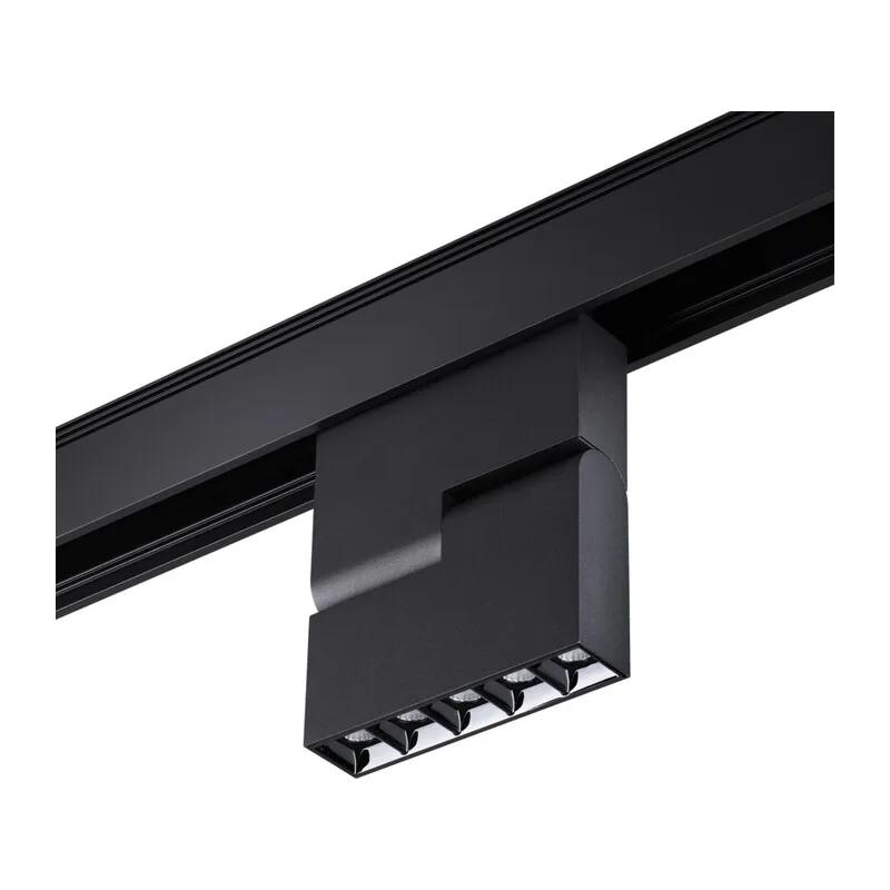 358535 SHINO NT21 083 черный Трековый светильник для низковольного шинопровода IP20 LED 4000K 12W 48V KIT 3