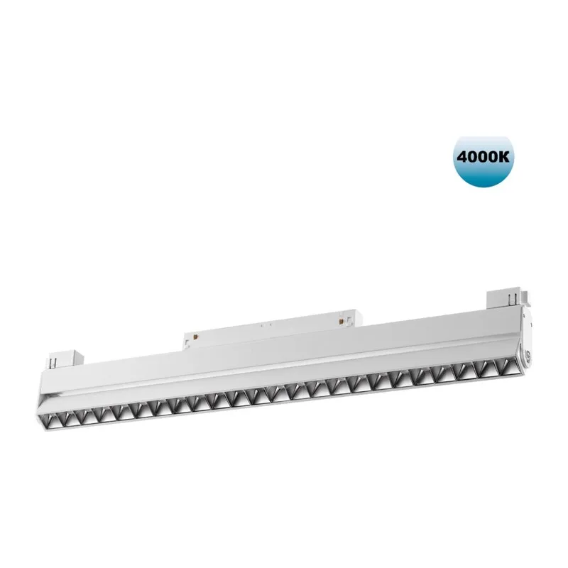 358544 SHINO NT21 072 белый Трековый светильник для низковольного шинопровода IP20 LED 4000K 24W 48V FLUM