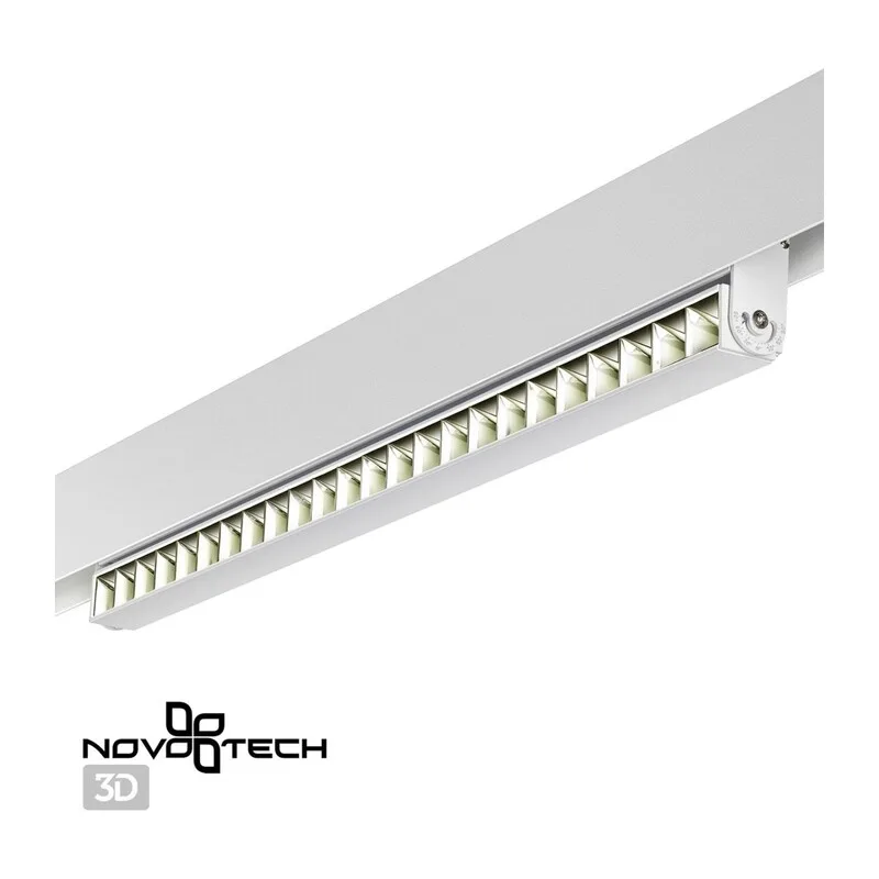 358544 SHINO NT21 072 белый Трековый светильник для низковольного шинопровода IP20 LED 4000K 24W 48V FLUM 3