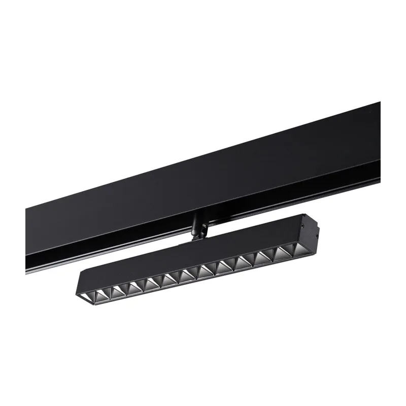 358610 SHINO NT21 045 черный Трековый светильник для низковольного шинопровода IP20 LED 4000K 12W 48V FLUM 3