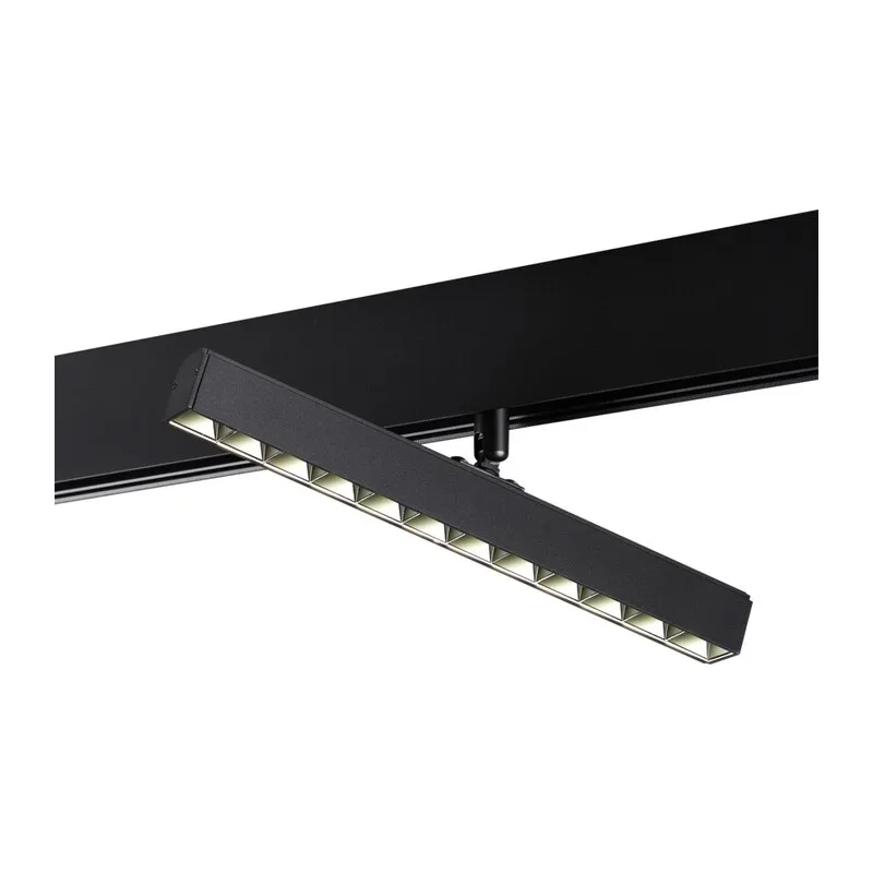 358610 SHINO NT21 045 черный Трековый светильник для низковольного шинопровода IP20 LED 4000K 12W 48V FLUM 2