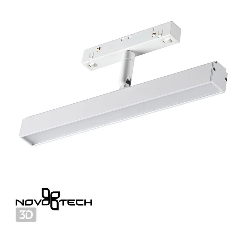 358611 SHINO NT21 045 белый Трековый светильник для низковольного шинопровода IP20 LED 4000K 12W 48V FLUM 6