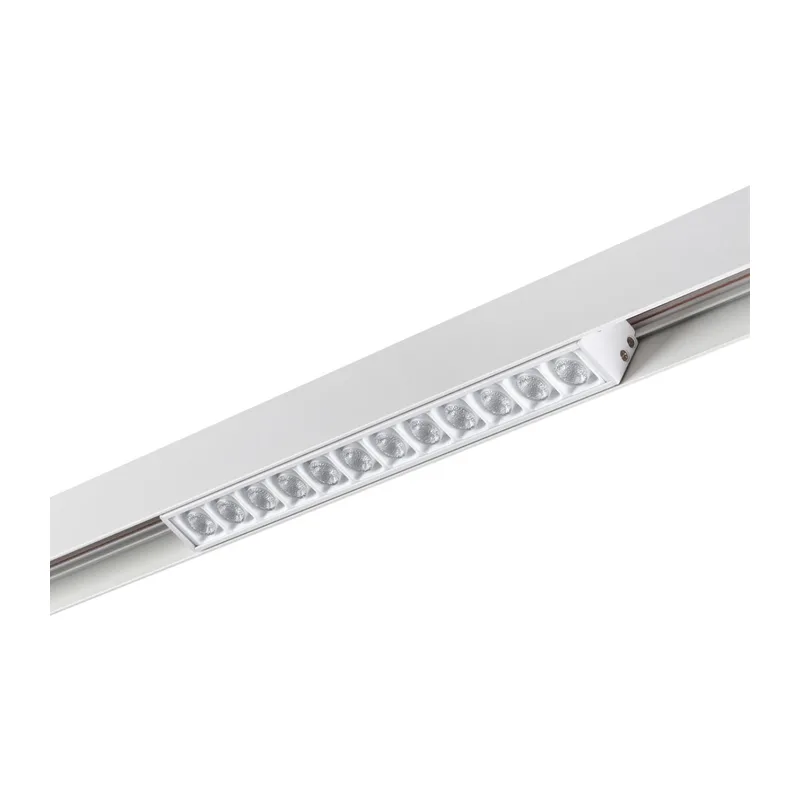 358621 SHINO NT21 064 белый Трековый низковольтный св-к диммируемый с ДУ, со сменой цв.температуры IP20 LED 3000~6500К 12W 48V FLUM 3