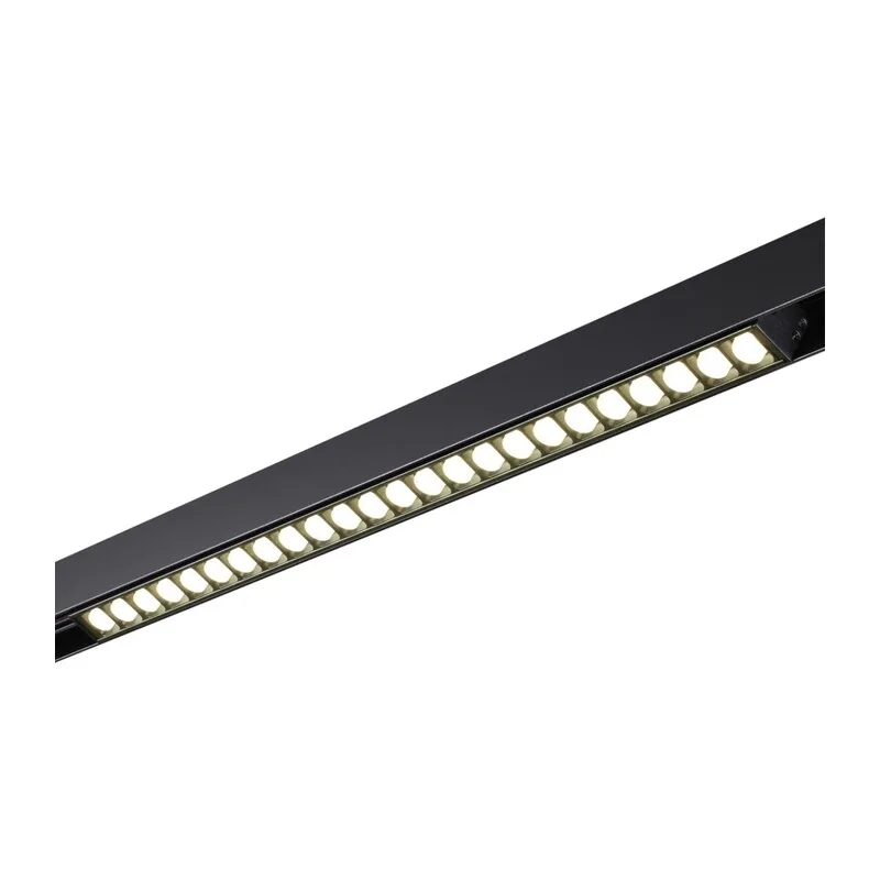 358624 SHINO NT21 064 черный Трековый низковольтный св-к диммируемый с ДУ, со сменой цв.температуры IP20 LED 3000~6500К 24W 48V FLUM 2