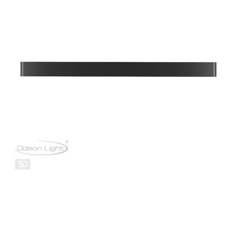 4294/40WL HIGHTECH ODL22 439 черный/металл Настенный светильник IP20 LED 40W 3245Лм 3000K FRAMANT 4