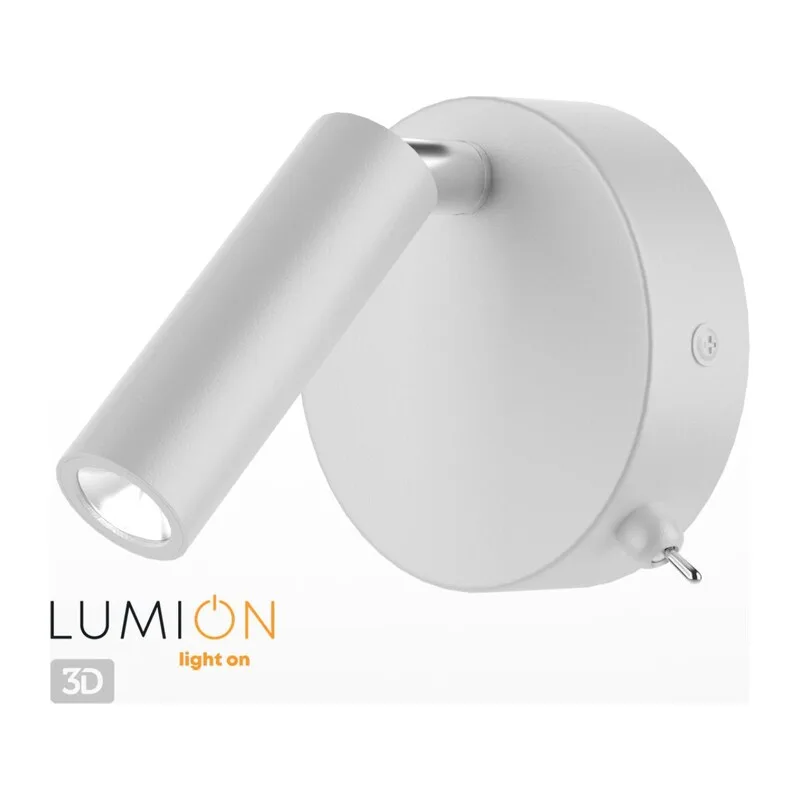 5221/3WL LEDIO LN22 000 белый Бра с выкл. LED 3W 3000K 330Лм  220V CHASE 2