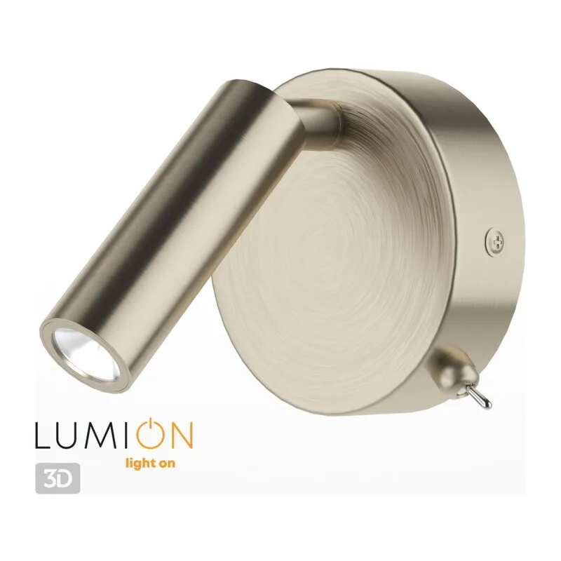 5222/3WL LEDIO LN22 000 бронза Бра с выкл. LED 3W 3000K 220V CHASE 3