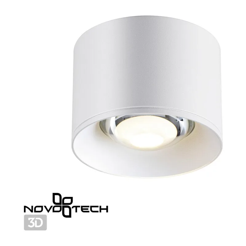 358651 OVER NT21 444 белый Светильник накладной светодиодный IP20 LED 4000К 12W 220V PATERA 2