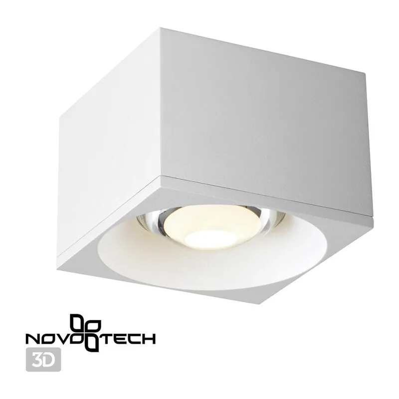 358653 OVER NT21 446 белый Светильник накладной светодиодный IP20 LED 4000К 12W 220V PATERA 2