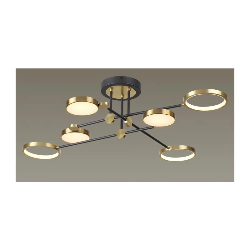 4320/60CL MIDCENT ODL22 305 металл/черный с бронзой Потолочный светильник IP20 LED 55W 2615Лм DENZEL 3