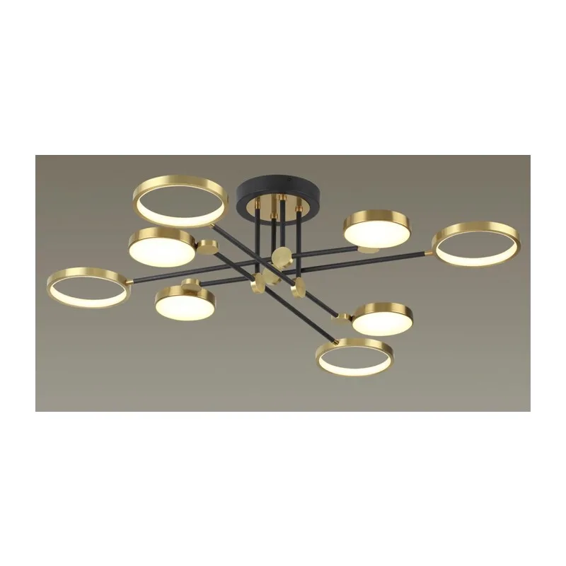 4320/75CL MIDCENT ODL22 305 металл/черный с бронзой Потолочный светильник IP20 LED 65W 2677Лм DENZEL 2