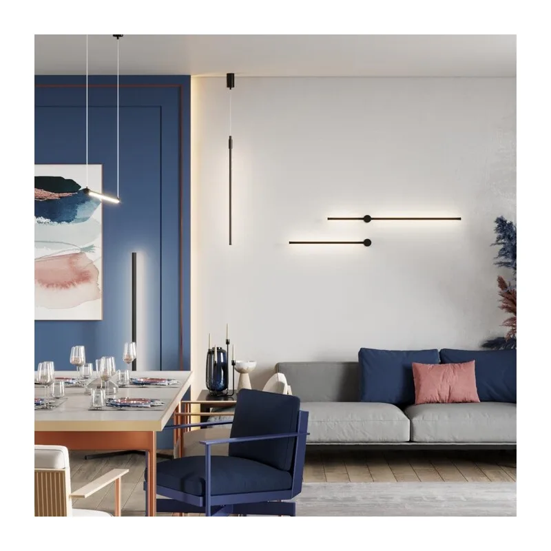 4335/18WL HIGHTECH ODL22 000 чёрный Настенный светильник IP20 LED 18W 849Лм 3000K FILLINI 3