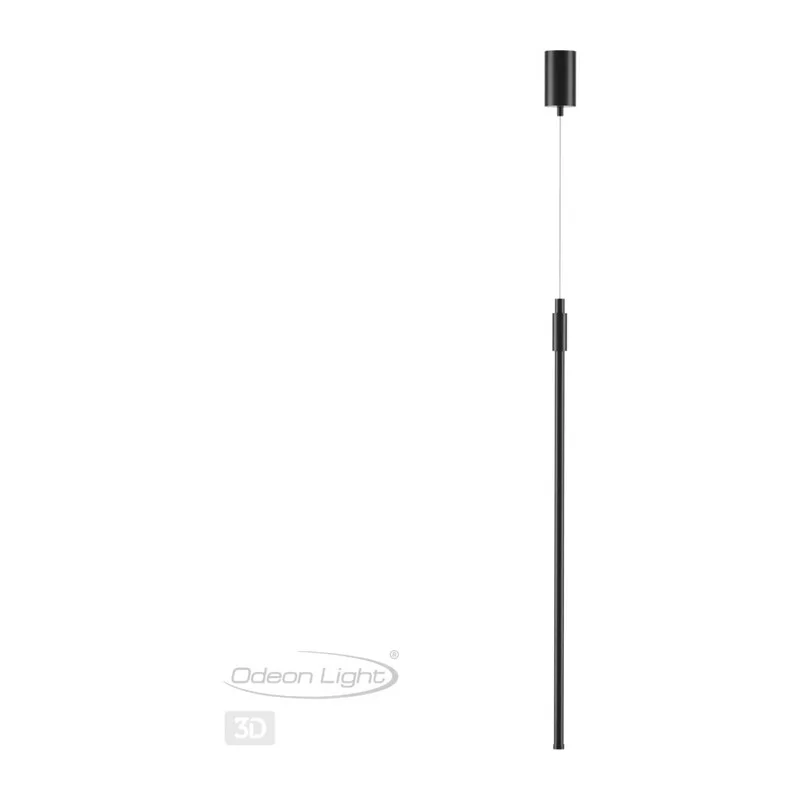 4335/9LA HIGHTECH ODL22 275 чёрный Подвесной светильник, вертикальн.крепление IP20 LED 9W 675Лм 3000K FILLINI 4