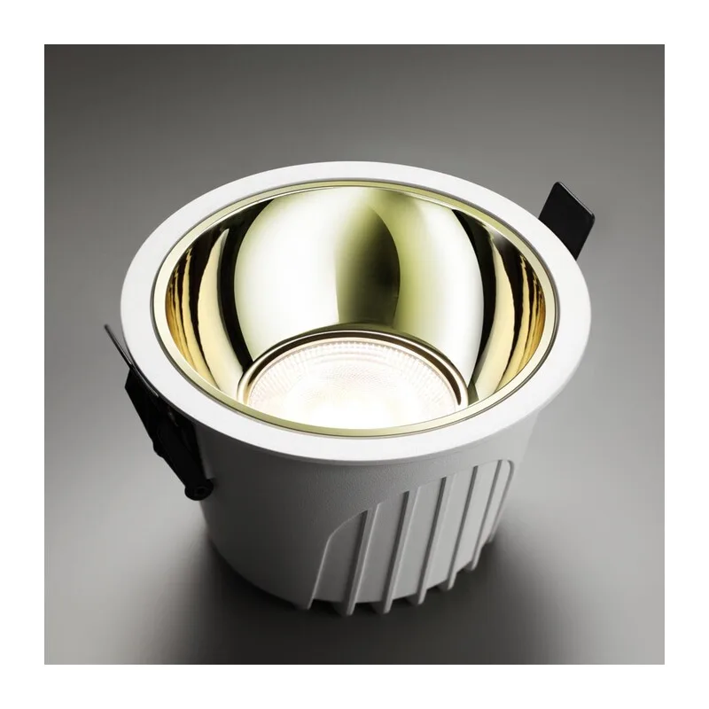 358696 SPOT NT21 462 белый/золото Светильник встраиваемый светодиодный IP20 LED 4000К 20W 100-265V KNOF 2