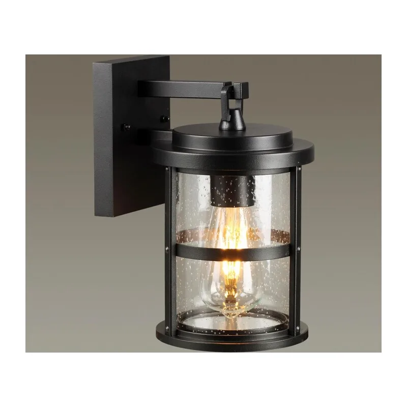 4964/1W NATURE ODL22 715 черный/стекло Ландшафтный настен.светильник E27 1*60W IP44 MAGUS 2