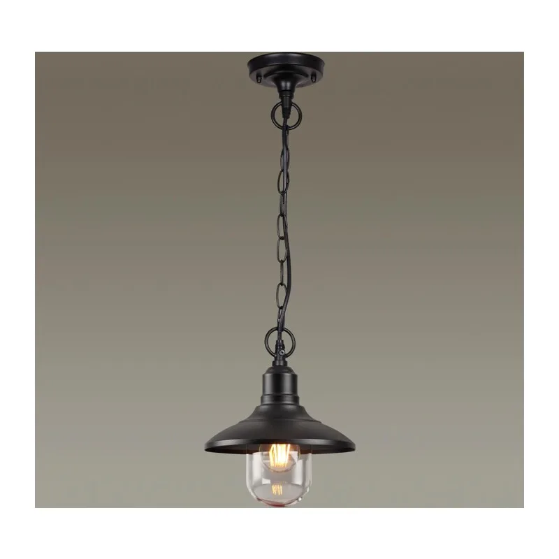 4965/1 NATURE ODL22 713 черный/стекло Ландшафтный подвес E27 1*60W IP44 CAMPA 2