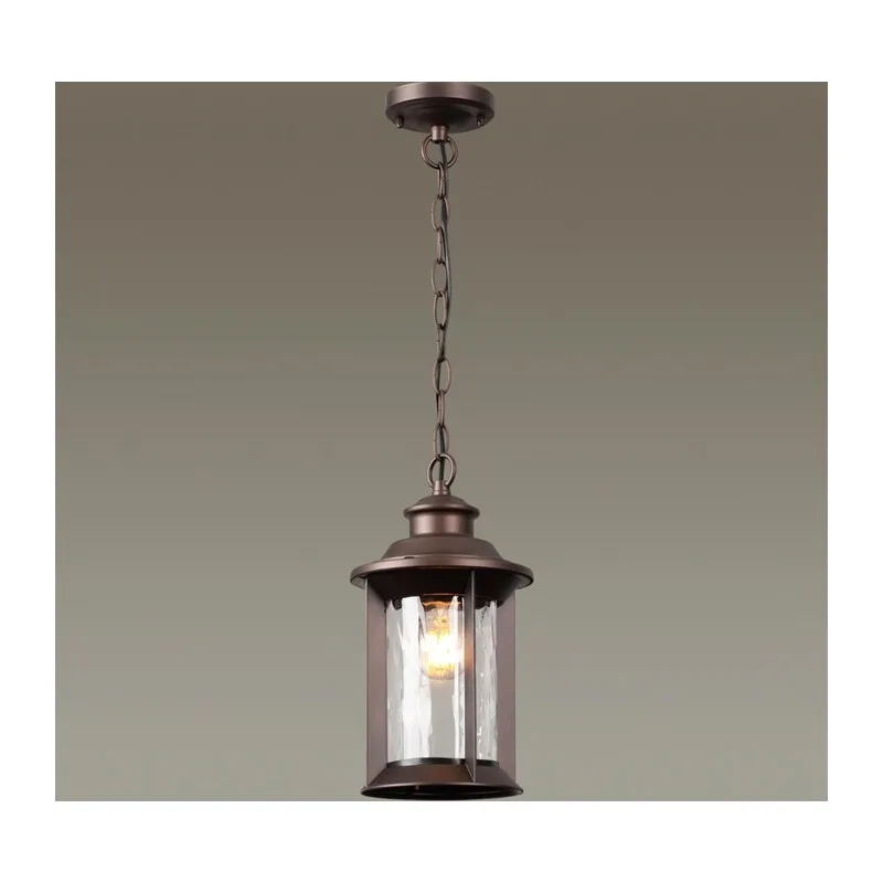 4961/1 NATURE ODL22 703 темно-коричневый/стекло Ландшафтный подвес E27 1*60W IP44 MAVRET 2