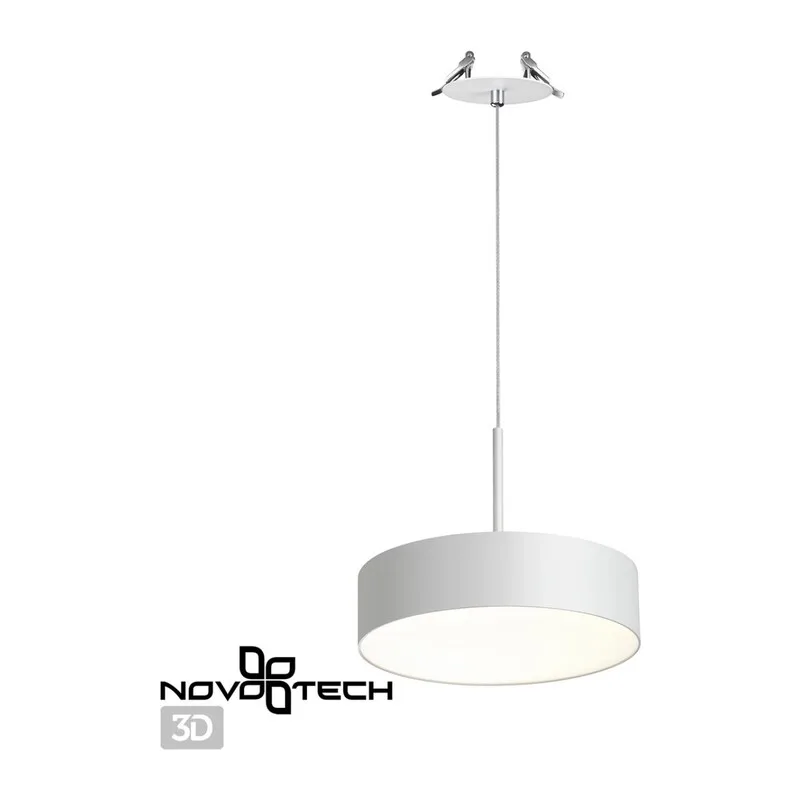 358764 SPOT NT21 524 белый Светильник встраиваемый светодиодный, длина провода 2м IP20 LED 30W 4000K 2600Лм 100-265V PROMETA 4