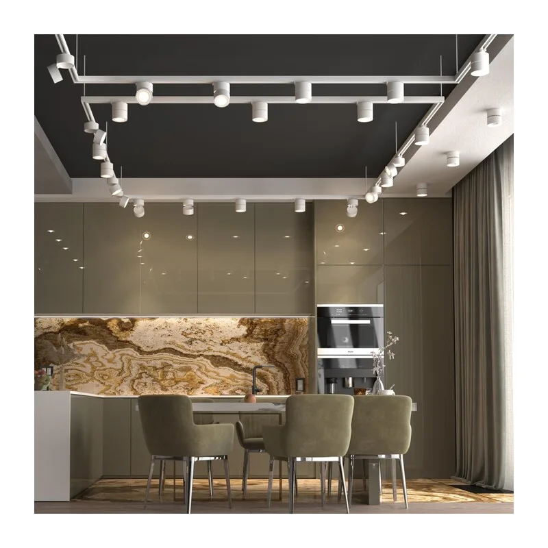 358780 PORT NT21 314 белый Трехфазный трековый светодиодный светильник IP20 LED 15W 4000K 1300Лм 100-265V GRODA 3