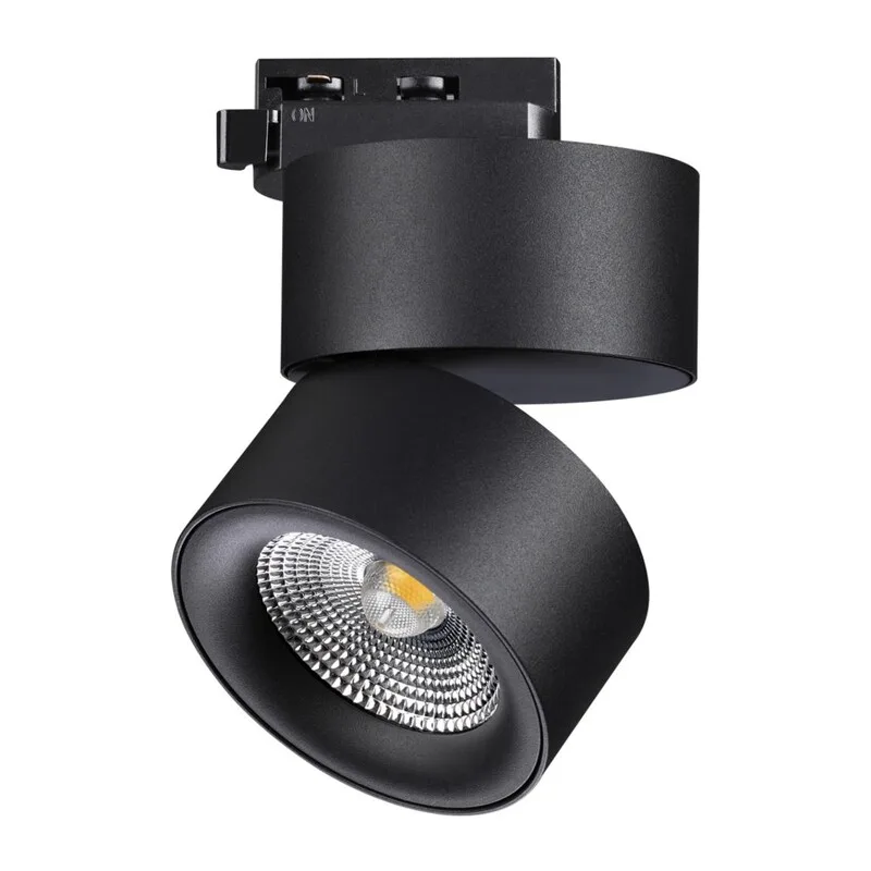 358785 PORT NT21 283 черный Светильник трековый однофазный трехжильный IP20 LED 25W 4000K 2200Лм 100-265V GRODA 2