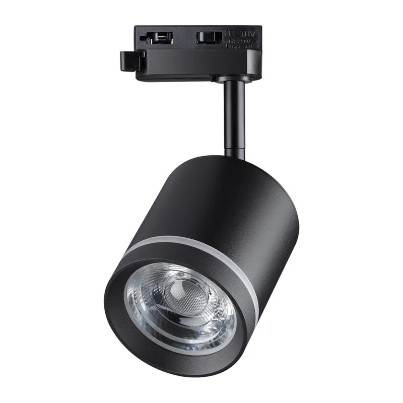 358801 PORT NT21 286 черный Светильник трековый однофазный трехжильный IP20 LED 15W 1300Лм 4000K 85-265V ARUM 2
