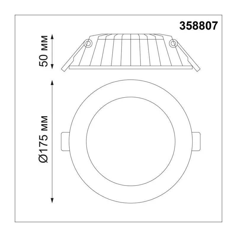 358807 SPOT NT21 556 белый Светильник встраиваемый светодиодный IP20 LED 20W 1600Лм 3000K 100-240V GESSO 3