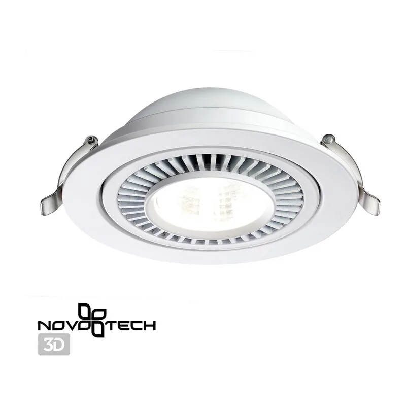 358817 SPOT NT21 530 белый Светильник встраиваемый светодиодный IP20 LED 18W 1600Лм 4000K 220V GESSO 4