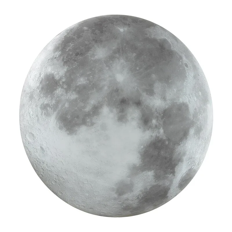 3084/DL PALE SN 000 Светильник пластик/белый/серый LED 48Вт 4000К D380 IP43 MOON