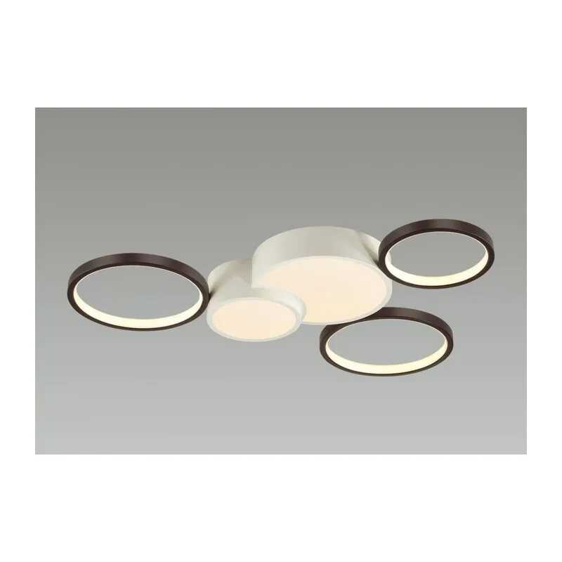 5253/80CL LEDIO LN26 291 белый, черный Люстра потолочная диммир. с ДУ LED 80W 220V NORBERT 3