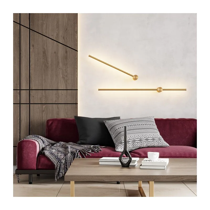 4335/18WG HIGHTECH ODL23 000 золото Настенный светильник IP20 LED 18W 849Лм 3000K FILLINI 3
