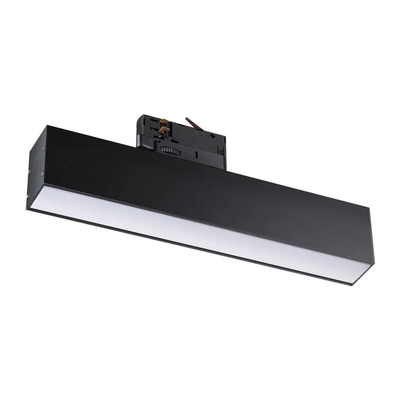 358853 PORT NT22 308 черный Светильник трехфазный трековый светодиодный IP20 LED 4000K 18W 220V ITER 2