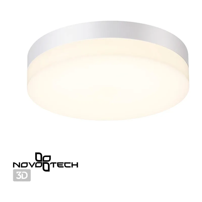 358881 STREET NT22 782 белый Светильник ландшафтный светодиодный IP54 LED 4000К 18W 220V OPAL 2