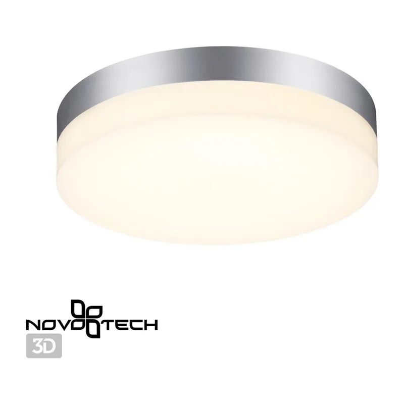 358883 STREET NT22 782 серебро Светильник ландшафтный светодиодный IP54 LED 4000К 18W 220V OPAL 2