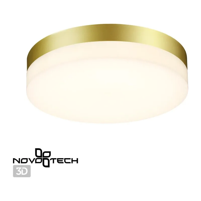358884 STREET NT22 782 золото Светильник ландшафтный светодиодный IP54 LED 4000К 18W 220V OPAL 2