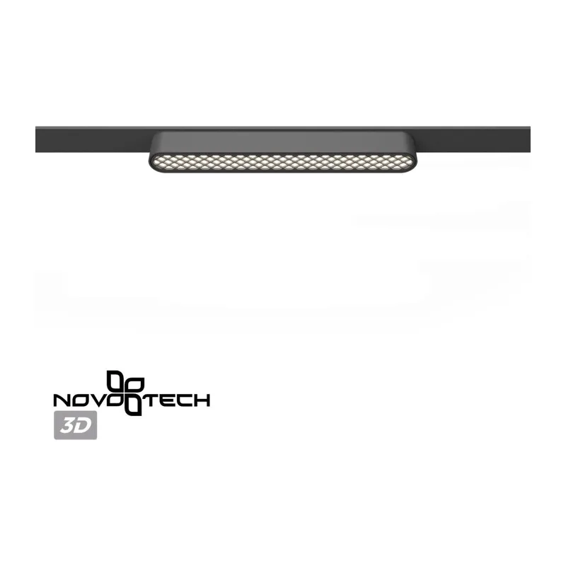 359246 SHINO NT23 186 черный Трековый светильник для низковольтного шинопровода IP20 LED 12W 48V 720Лм 3000К SMAL 3