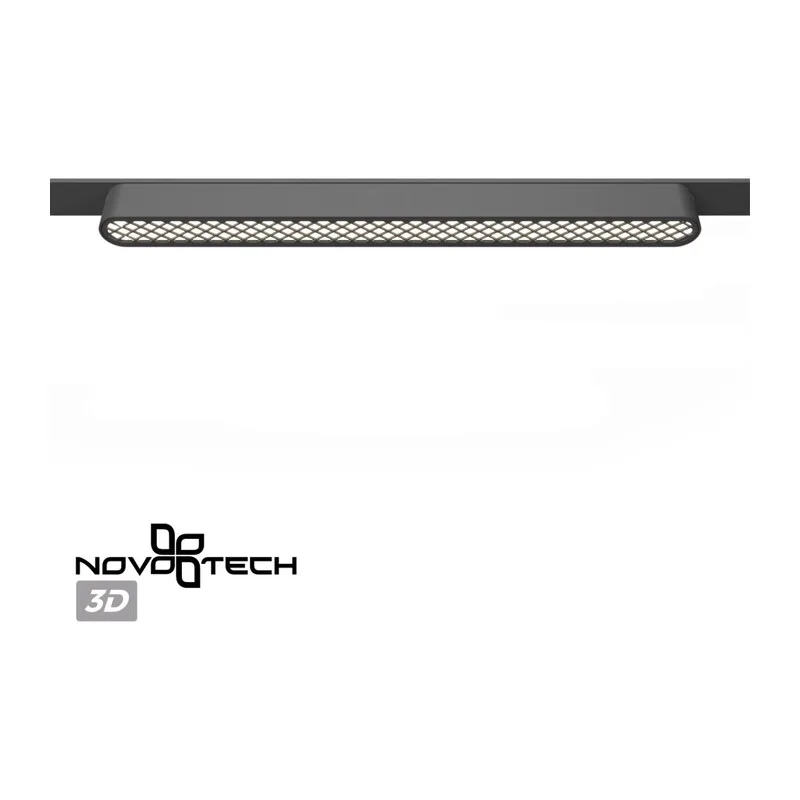 359248 SHINO NT23 186 черный Трековый светильник для низковольтного шинопровода IP20 LED 18W 48V 1080Лм 3000К SMAL 3