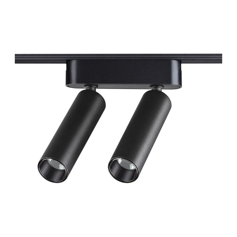 359252 SHINO NT23 188 черный Трековый светильник для низковольтного шинопровода IP20 LED 14W 48V 1260Лм 3000К SMAL 2