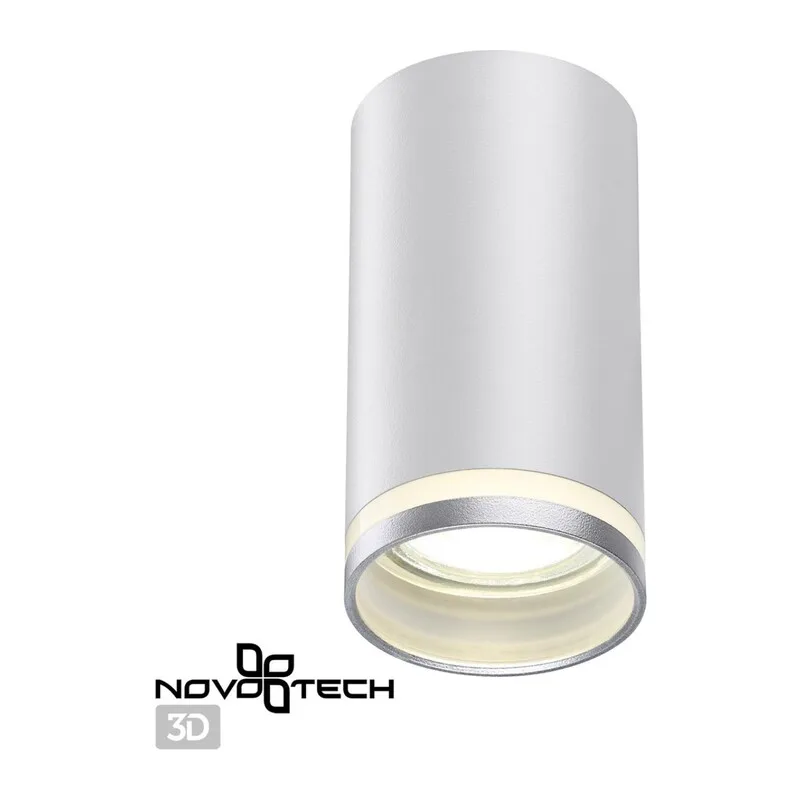 370888 OVER NT22 470 белый Светильник накладной IP20 GU10 9W 220V ULAR 2