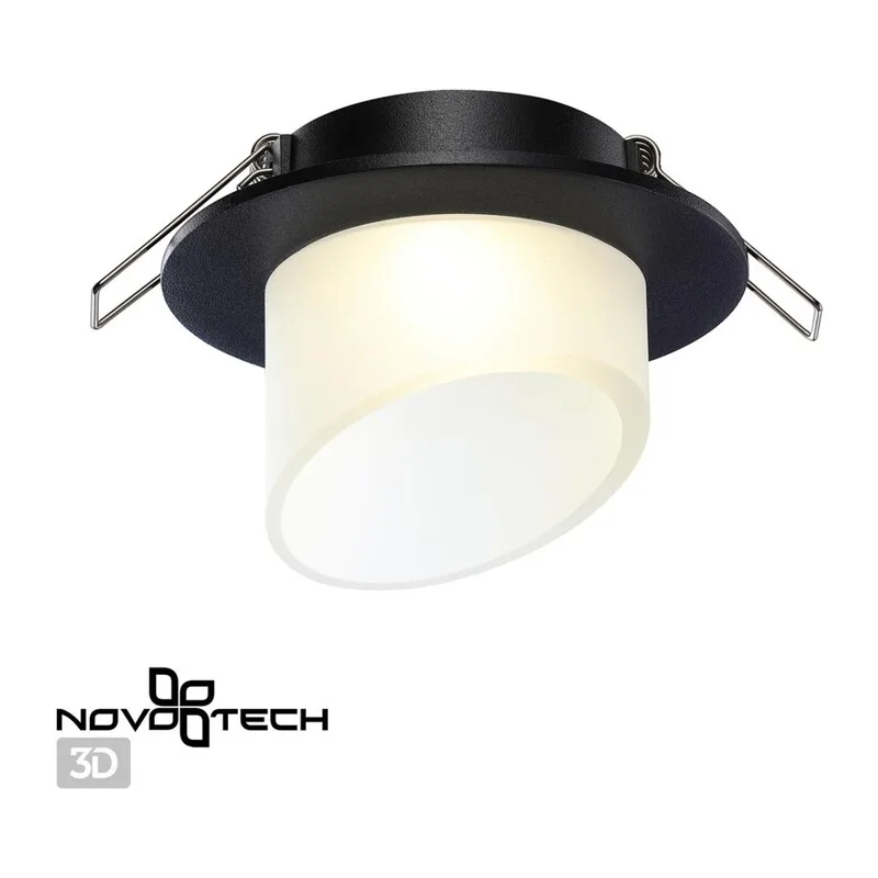 370896 SPOT NT22 581 черный Светильник встраиваемый IP20 GU10 9W 220V LIRIO 2