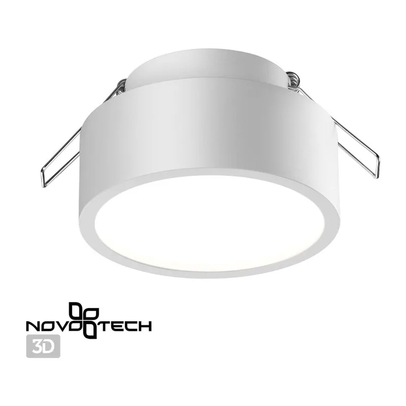 358903 SPOT NT22 588 белый Встраиваемый влагозащищенный светильник IP54 LED 4000K 10W 220V MAY 3
