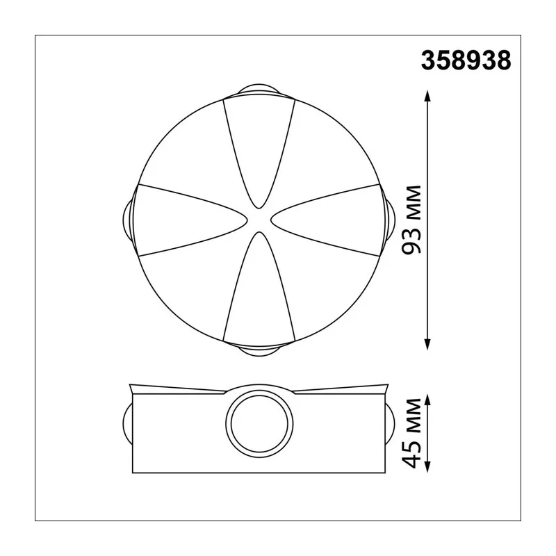 358938 STREET NT22 372 белый Светильник ландшафтный светодиодный IP54 LED 4000К 4W 85-265V CALLE 5