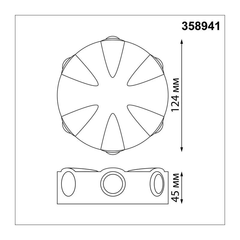 358941 STREET NT22 732 темно-серый Светильник ландшафтный светодиодный IP54 LED 4000К 6W 85-265V CALLE 5