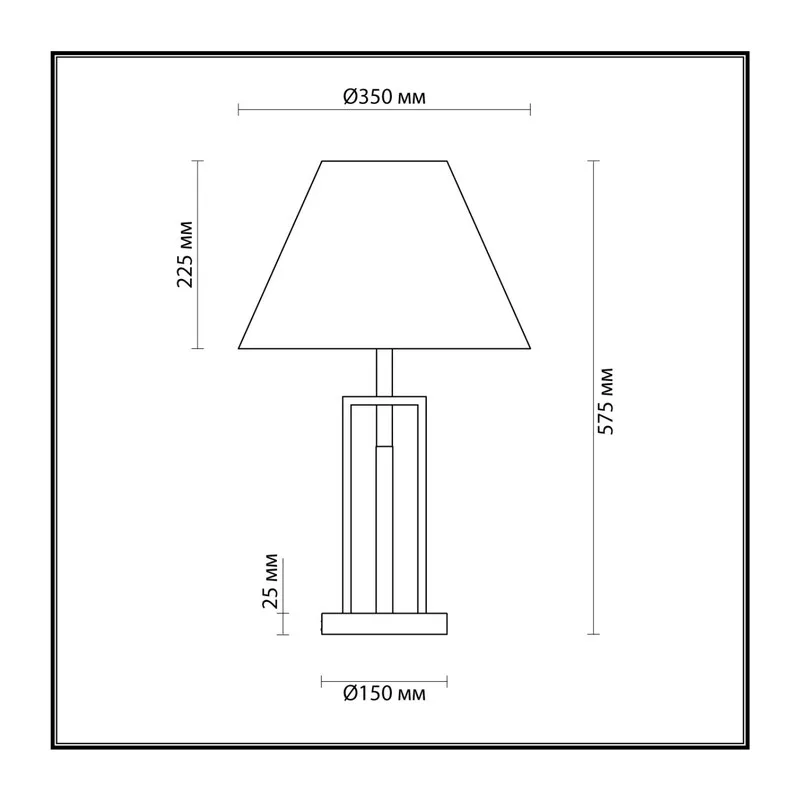 5290/1T NEOCLASSI LN23 000 черный, латунь Настольная лампа E27 1*60W 220V FLETCHER 4