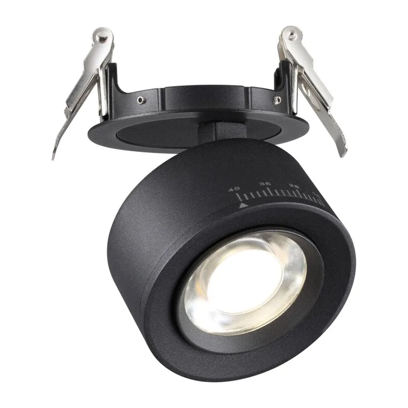 358944 SPOT NT22 456 черный Светильник встраиваемый светодиодный IP20 LED 4000К 18W 220V EDDY 2
