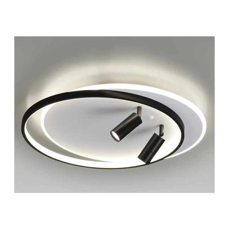 5603/75CL LEDIO LN26 290 белый, черный Люстра потолочная LED диммир. с ДУ 87W 3000-6000К 220V NAOKO 2