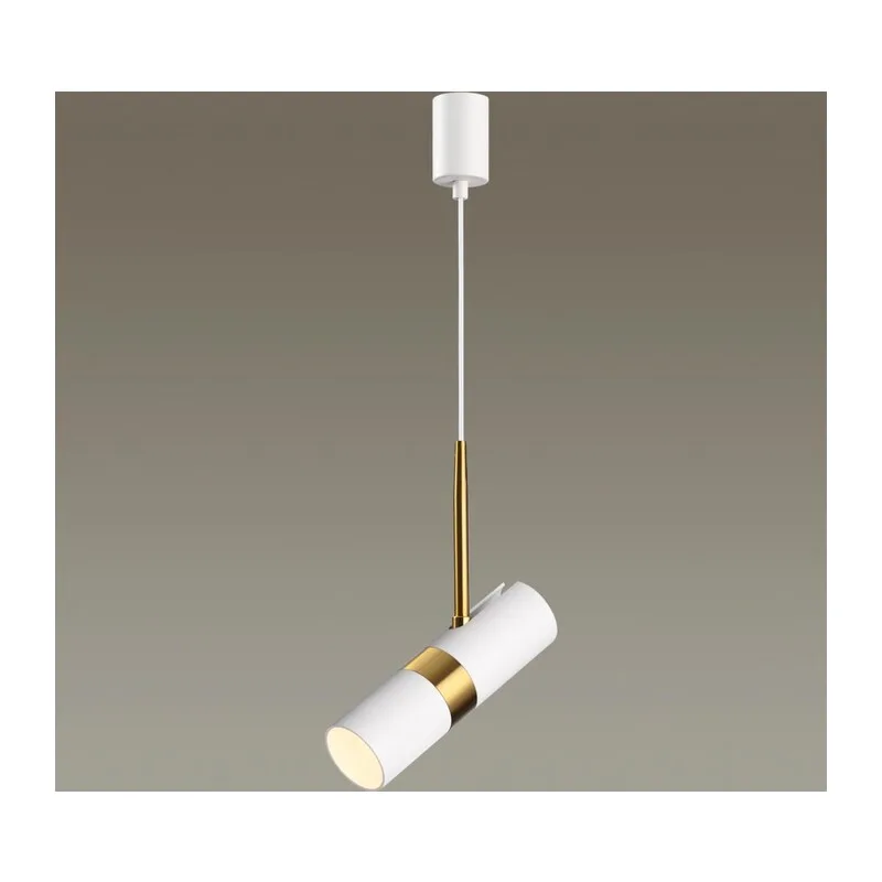 4355/1 HIGHTECH ODL23 329 белый/золотистый/металл Подвесной св-к IP20 LED GU10 10W BULLET 2