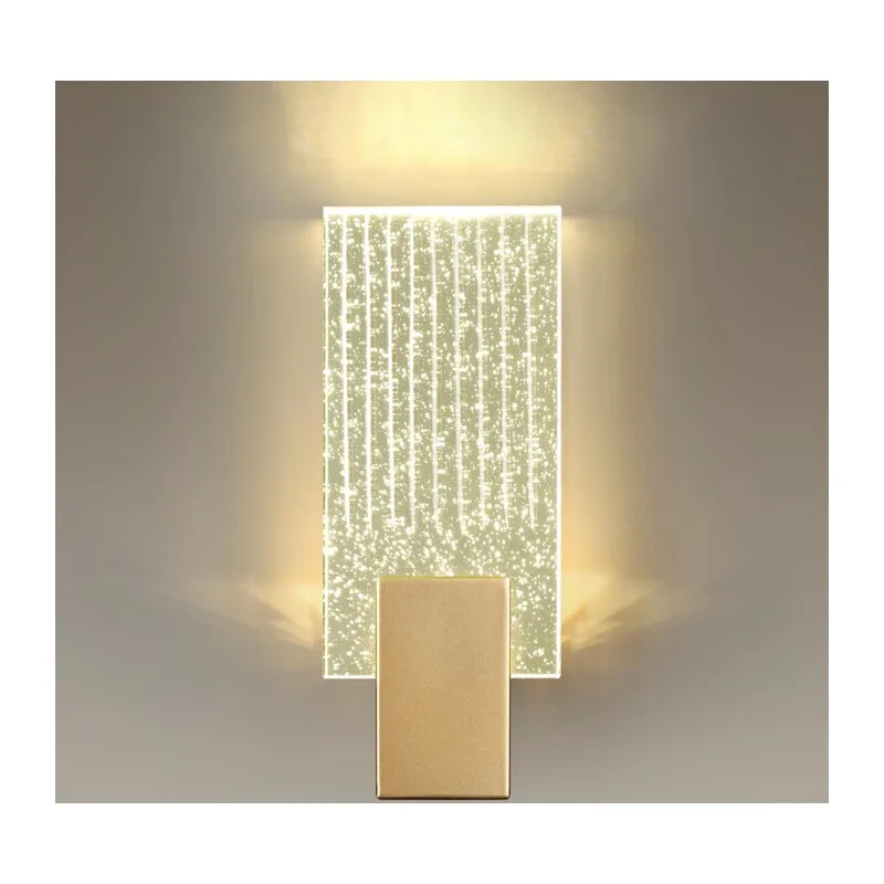 4362/5WL HIGHTECH ODL23 433 матовое золото/металл/стекло Настенный св-к IP20 LED 5W 218Лм 3000K RICCI 2